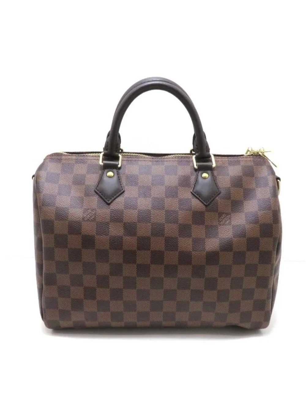 Louis Vuitton Speedy Bandouliere 30 Damier Handbag Canvas